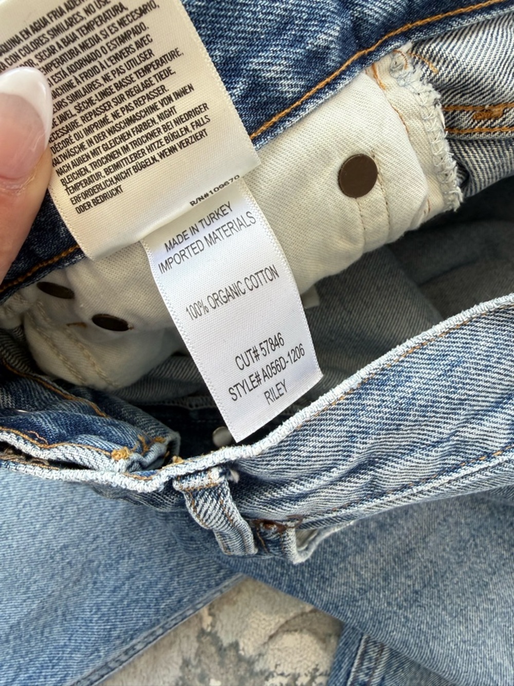 Agolde Riley High Rise Jeans - Picture 10 of 12